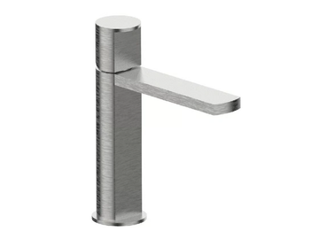 BORGIA 89050A - Countertop single handle stainless steel washbasin mixer by Rubinetterie Frattini - view 2